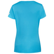 BABOLAT PLAY CAP SLEEVE TOP WOMEN T-shirt 4124B Cyan Blue