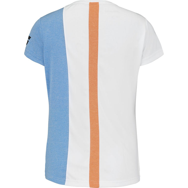 BABOLAT PLAY CAP SLEEVE TOP WOMEN T-shirt 1095 White/Blue