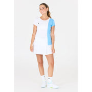 BABOLAT PLAY CAP SLEEVE TOP WOMEN T-shirt 1095 White/Blue