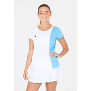 BABOLAT PLAY CAP SLEEVE TOP WOMEN T-shirt 1095 White/Blue