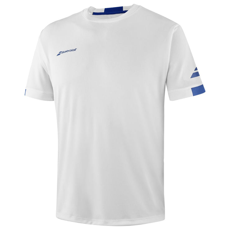 BABOLAT PLAY CREW NECK TEE BOY T-shirt 1000 White/White