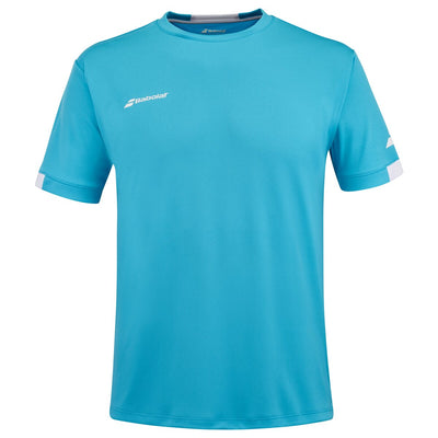 BABOLAT PLAY CREW NECK TEE BOY T-shirt 4124B Cyan Blue