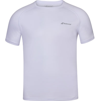 BABOLAT PLAY CREW NECK TEE MEN T-shirt 1000 White/White