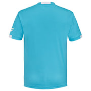 BABOLAT PLAY CREW NECK TEE MEN T-shirt 4124B Cyan Blue