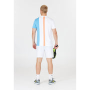 BABOLAT PLAY CREW NECK TEE MEN T-shirt 1095 White/Blue