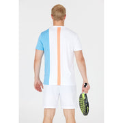 BABOLAT PLAY CREW NECK TEE MEN T-shirt 1095 White/Blue