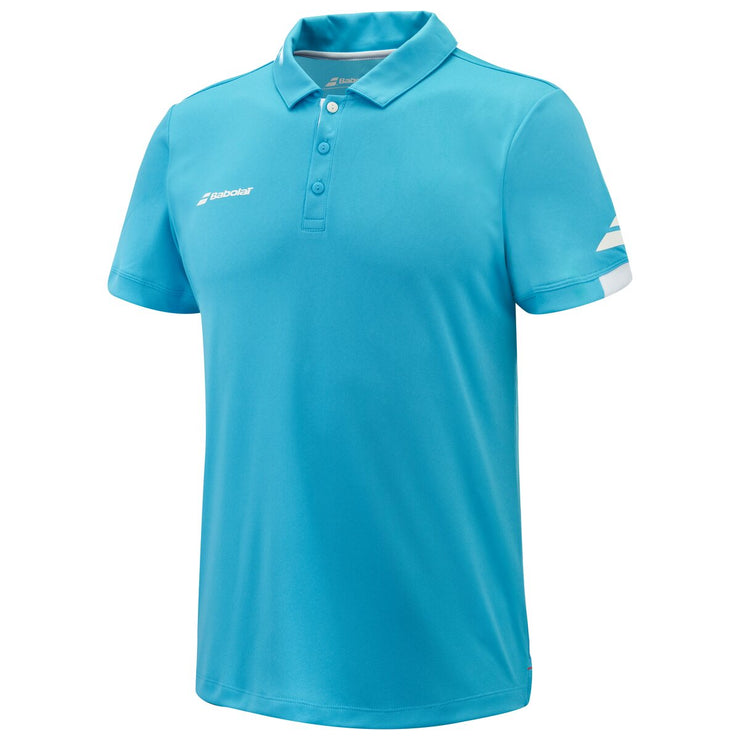 BABOLAT PLAY POLO MEN T-shirt 4124B Cyan Blue