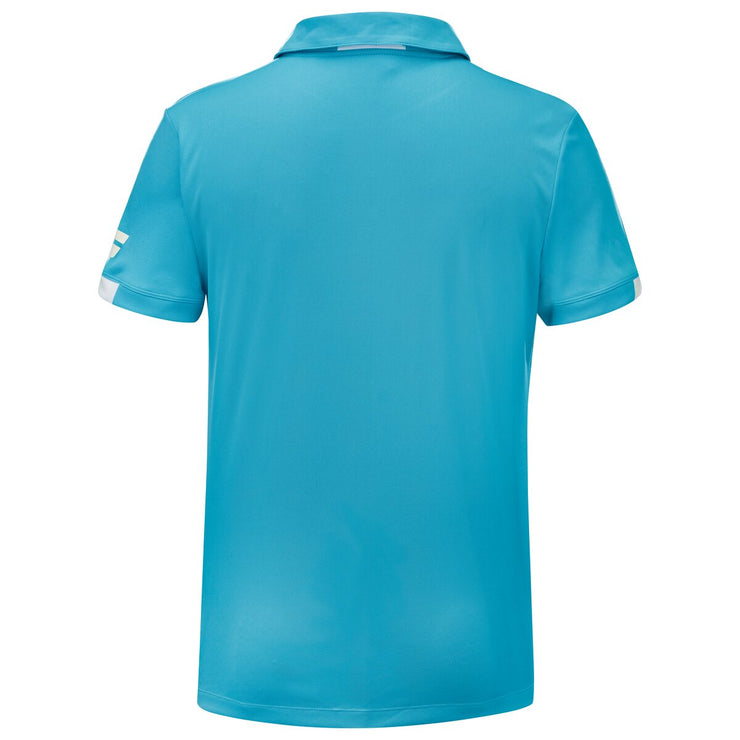BABOLAT PLAY POLO MEN T-shirt 4124B Cyan Blue