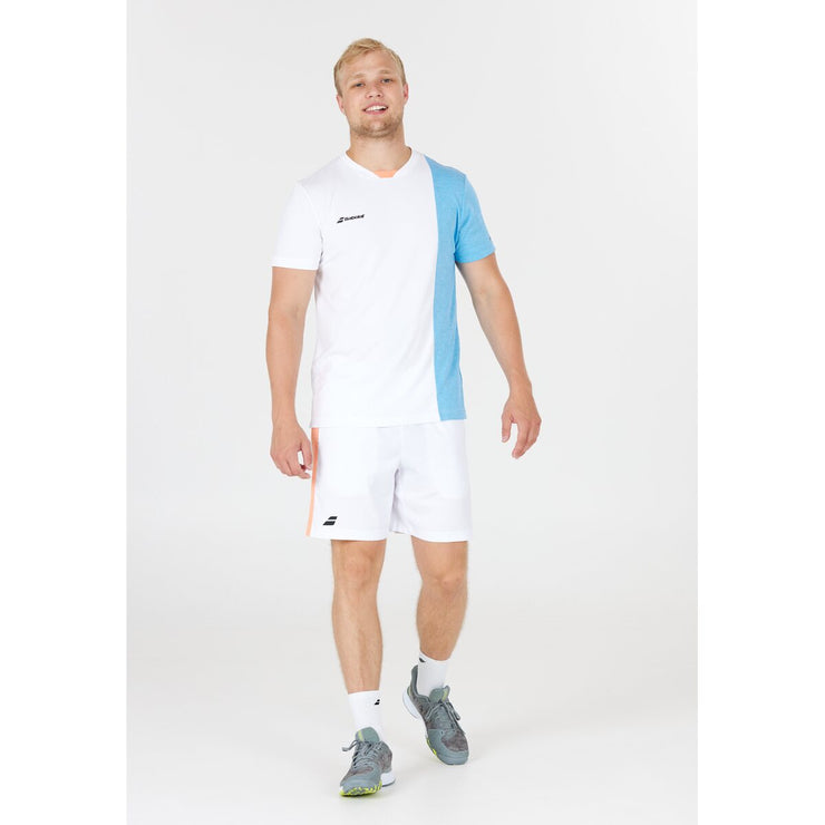 BABOLAT PLAY SHORT MEN Shorts 1000 White/White