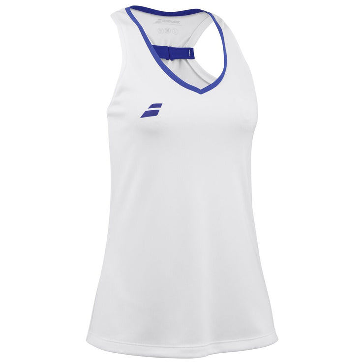 BABOLAT PLAY TANK TOP WOMEN T-shirt 1000 White/White