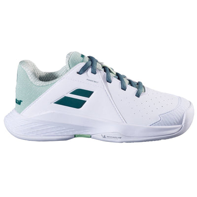 BABOLAT PROPULSE ALL COURT WIMBLEDON JR Shoes 1071 White/Dark Green