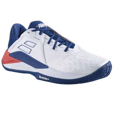 BABOLAT PROPULSE FURY ALL COURT MEN Shoes 1005 White/Estate Blue