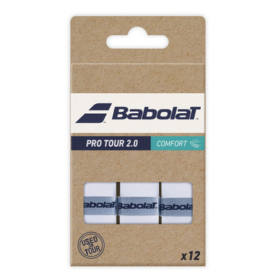 BABOLAT PRO TOUR 2.0 X12 Grip 0101 White