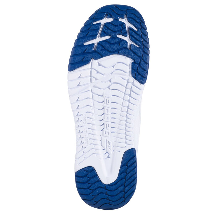 BABOLAT PULSION ALL COURT KID BOY Shoes 1005 White/Estate Blue