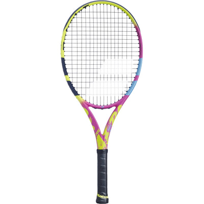 BABOLAT PURE AERO RAFA JUNIOR 26 Racket Yellow Pink Blue (371)