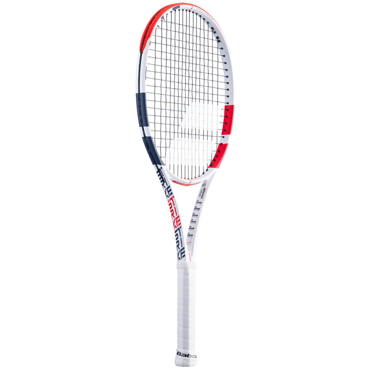 BABOLAT PURE STRIKE 16/19 UNSTRUNG Racket 0323 White Red Black