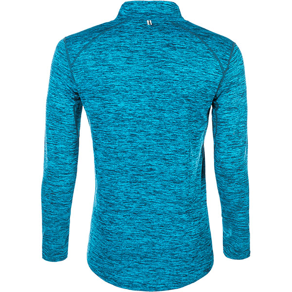 VICTOR Parker M Melange Performance Midlayer Sweatshirt 2034 Poseidon