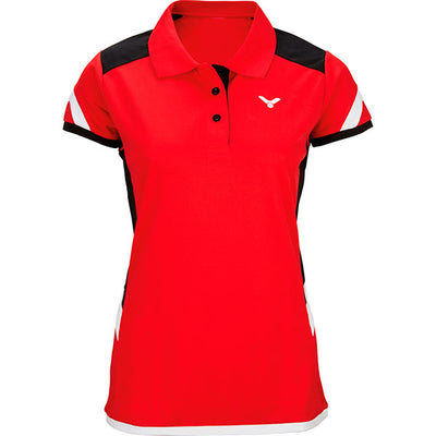 VICTOR Polo Function female red 6717 T-shirt 4009 Chinese Red