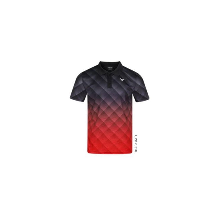 VICTOR Polo S-13100 M T-shirt 0990CD Black/Red (CD)