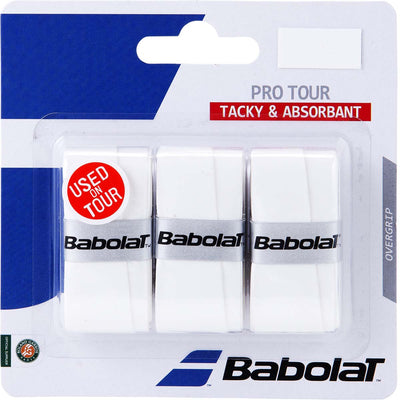 BABOLAT Pro Tour overgrip - 30 pcs. Grip 0101 White