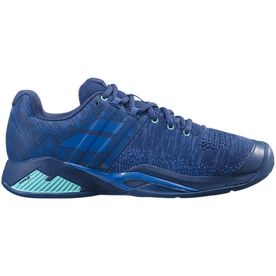 BABOLAT Propulse Blast All Court Men Shoes 4090 Dark Blue/Viridian Green