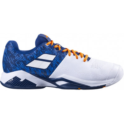 BABOLAT Propulse Blast All Court Men Shoes 1069 White/Dark Blue