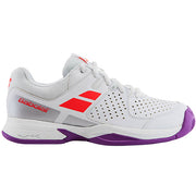 BABOLAT Pulsion AC jr. Shoes 198 White Fluo Red