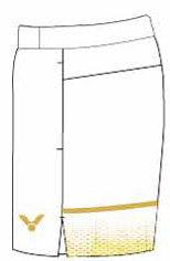 VICTOR R-55201 LZJ Shorts 5371(AW) White/Copper