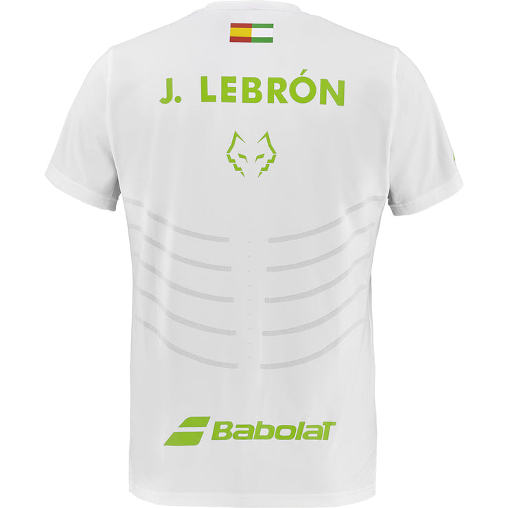BABOLAT REPLICA J. LEBRON T-shirt 1000 White/White