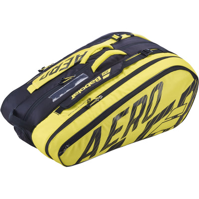 BABOLAT RH x 12 PURE AERO Bags 0142 Black Yellow