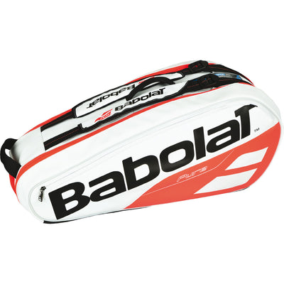 BABOLAT RH x 6 Pure Line - White/Red Bags 149 White red