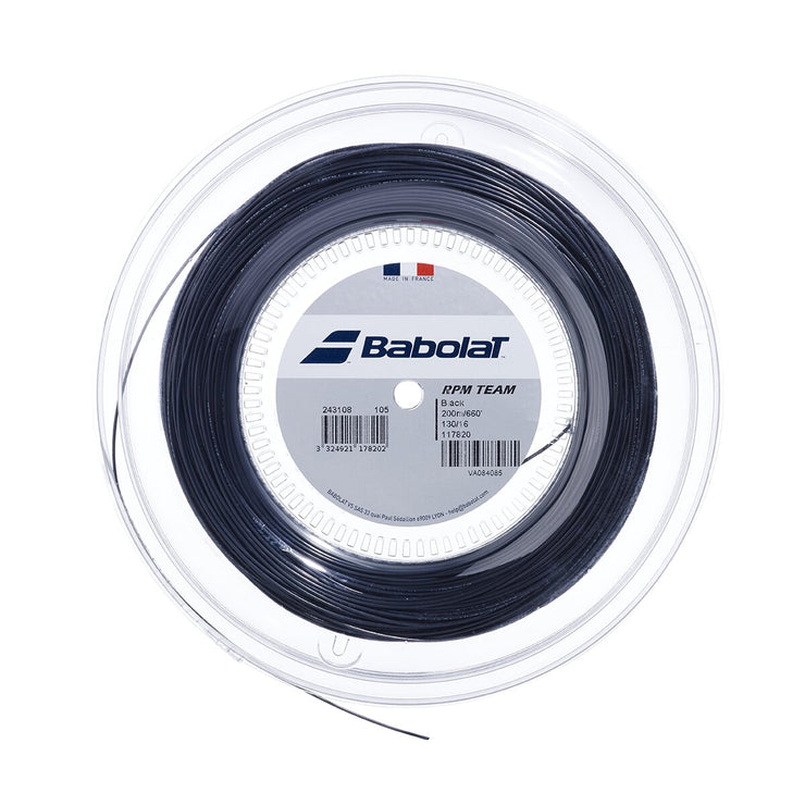 BABOLAT RPM Team - 200 m Tennis Strings 0105 Black