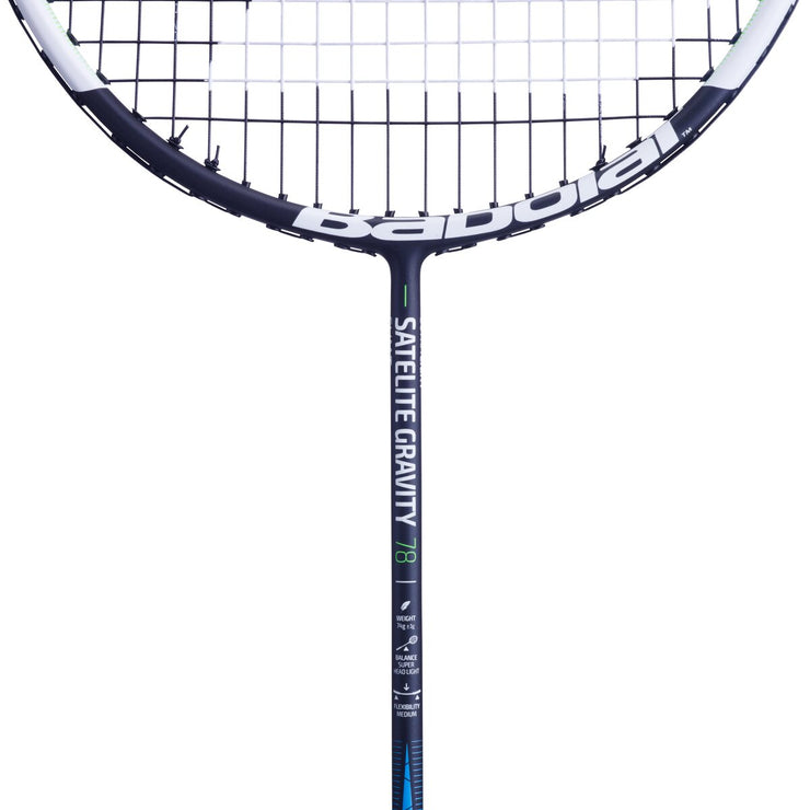 BABOLAT SATELITE GRAV78 STRUNG Racket 148 Blue White