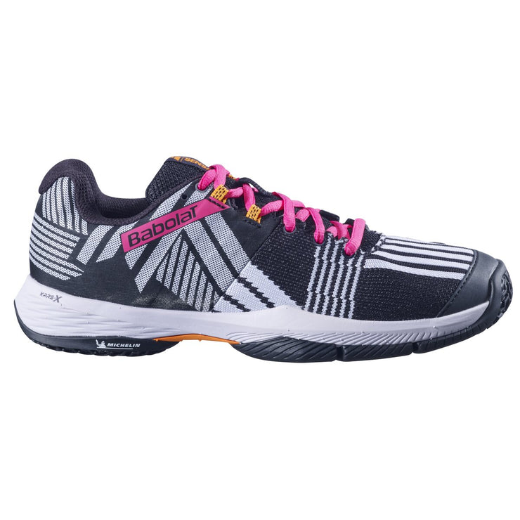 BABOLAT SENSA WOMEN Shoes Black/Roseberry (2041)