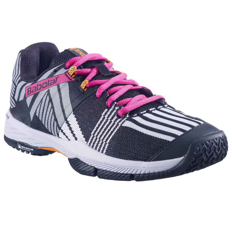 BABOLAT SENSA WOMEN Shoes Black/Roseberry (2041)