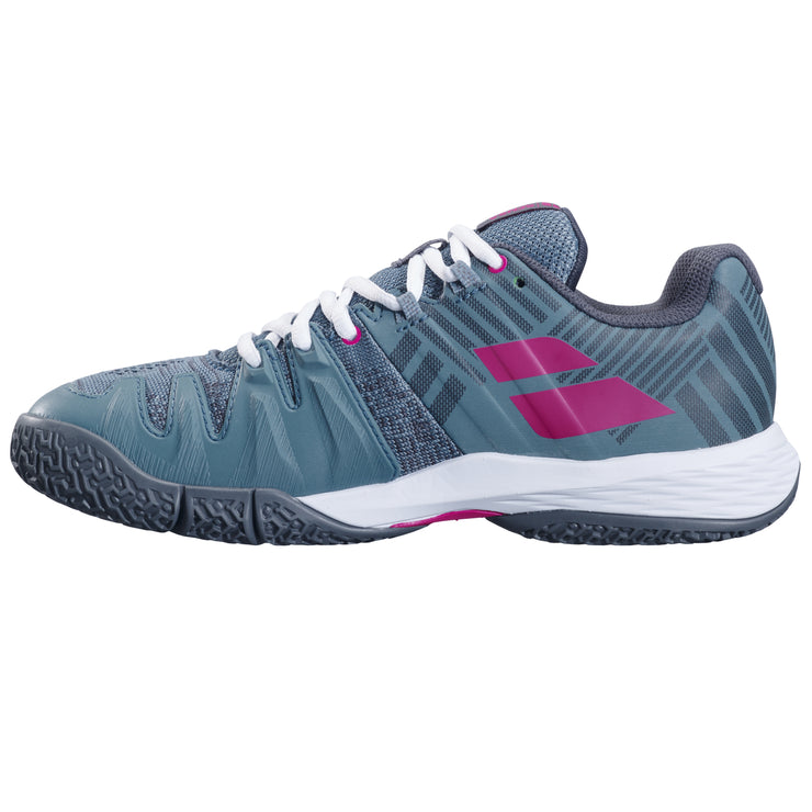 BABOLAT SENSA WOMEN Padel Shoes 3031A North Atlantic/White