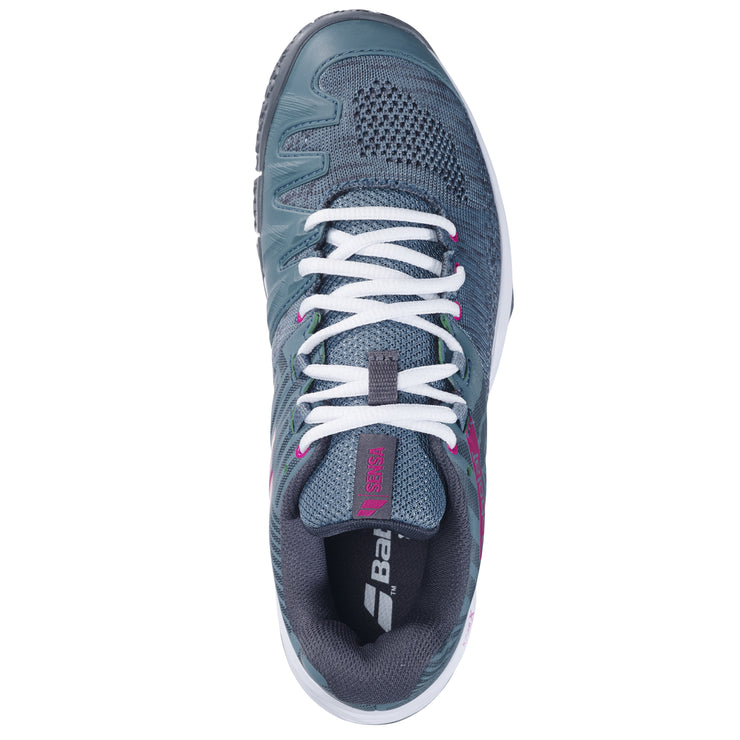 BABOLAT SENSA WOMEN Padel Shoes 3031A North Atlantic/White