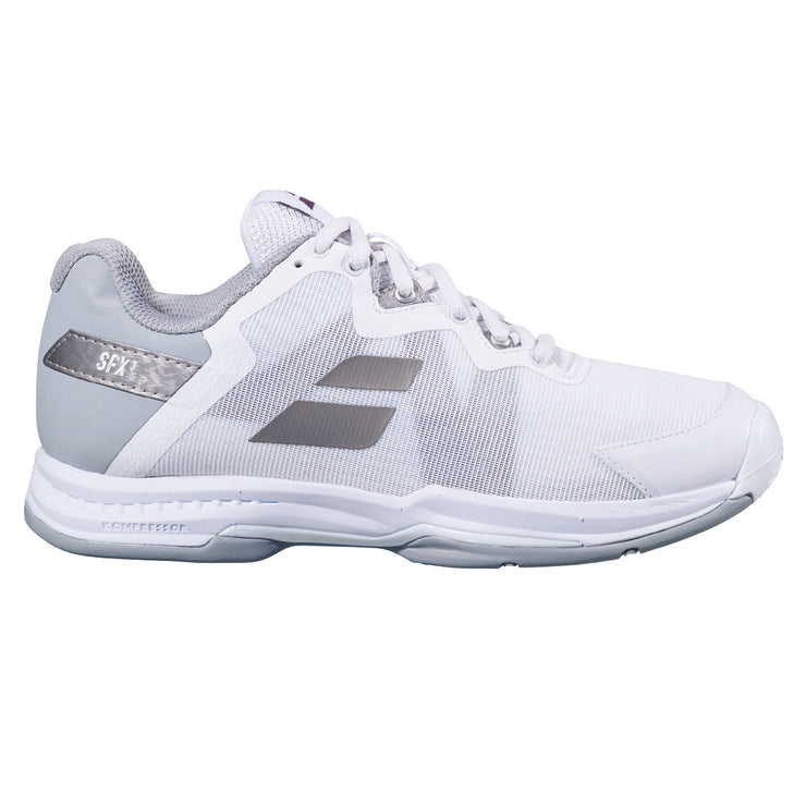 BABOLAT SFX3 All Court Women Shoes 1019 White/Silver