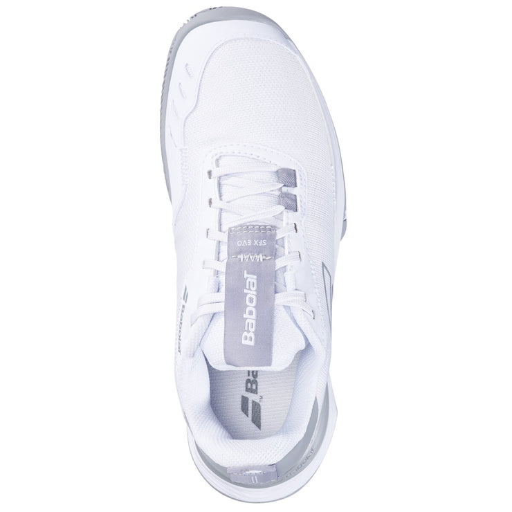 BABOLAT SFX EVO CLAY WOMEN Shoes 1080A White/Lunar Grey