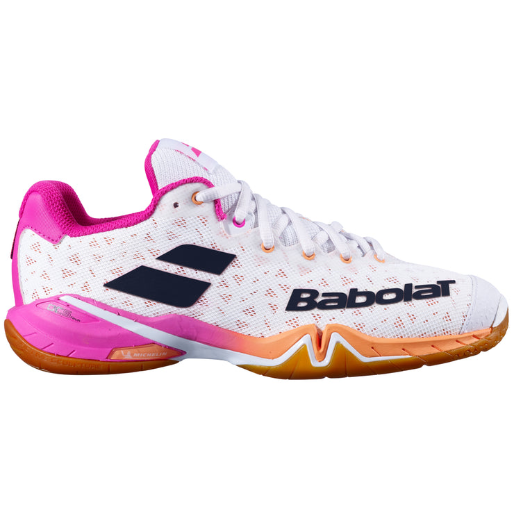 BABOLAT SHADOW TOUR WOMEN 2 Shoes 1026 White/Pink