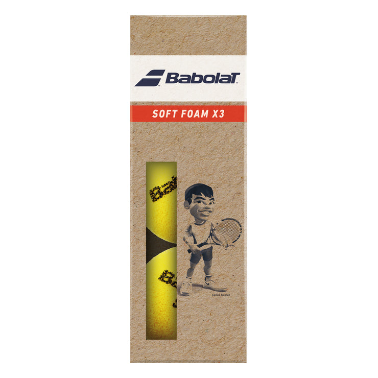 BABOLAT SOFT FOAM X3 Tennis ball 0113 Yellow