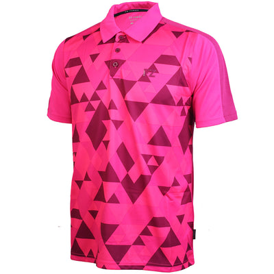 FZ FORZA Sam mens polo T-shirt 04147 Pink glo