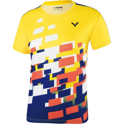 VICTOR Shirt Malaysia Female T-shirt 8884 Various Yellow