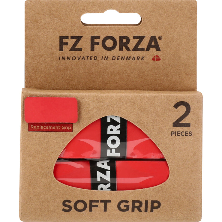 FZ FORZA Soft Grip 2pcs. - 12x2 box Grip 0104 Red