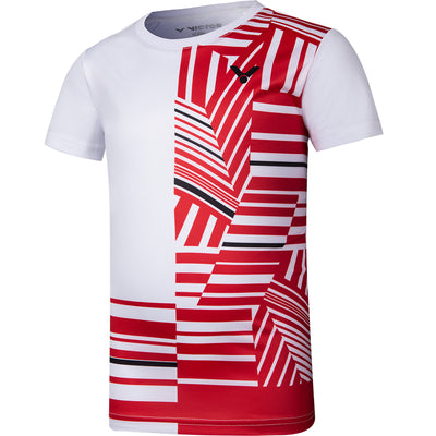 VICTOR T-12002TD Jr tee T-shirt 1002A White