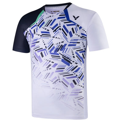 VICTOR T-25001 M Tee International Player T-shirt 1999A White (A)