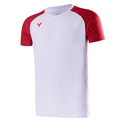 VICTOR T-40000TD DK shirt M T-shirt 1999A White (A)