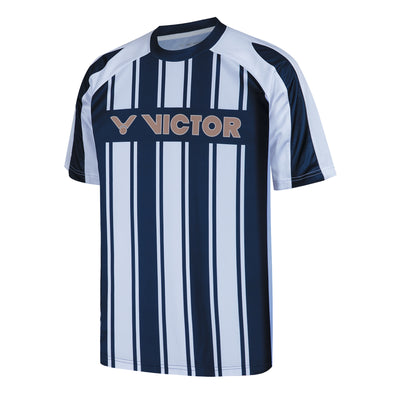 VICTOR T-40000TD DK shirt M T-shirt 2995B Dark Mineral Blue (B)