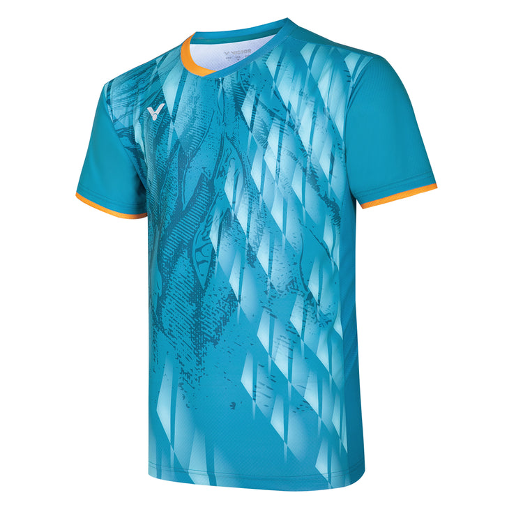 VICTOR T-45000TD Tee M T-shirt 2992F Cloisonne Blue (F)