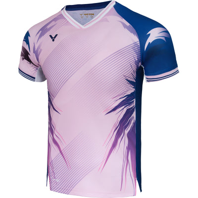 VICTOR T-45000TD Tee M T-shirt 4899IB Deep blue pink (IB)